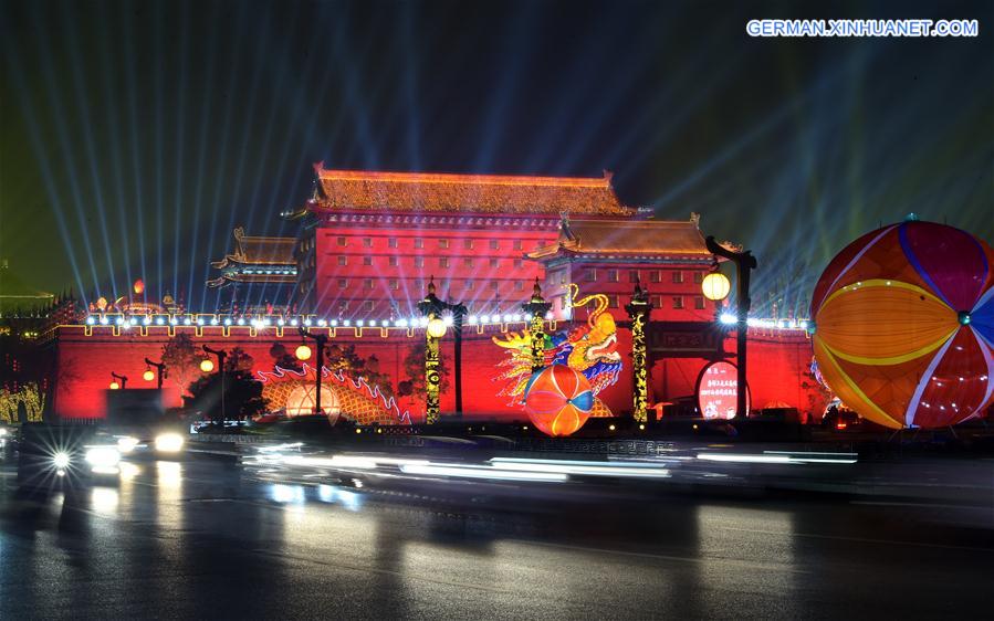 #CHINA-XI'AN-NIGHT VIEW (CN)