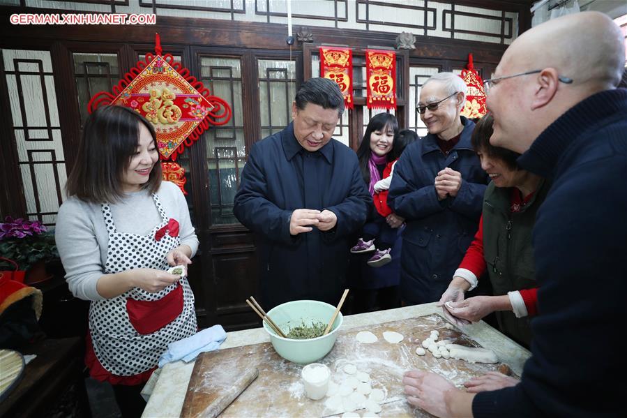 CHINA-BEIJING-XI JINPING-LUNAR NEW YEAR-VISIT (CN)