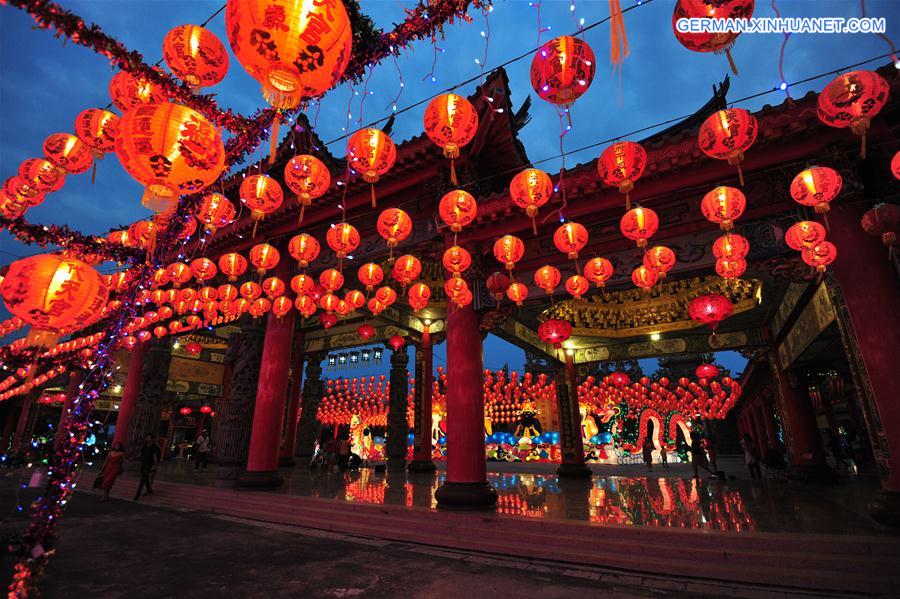 THAILAND-BANGKOK-LANTERN SHOW-SPRING FESTIVAL