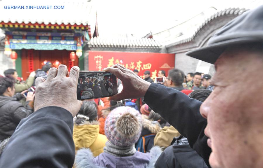 CHINA-BEIJING-HUTONG-SPRING FESTIVAL (CN)