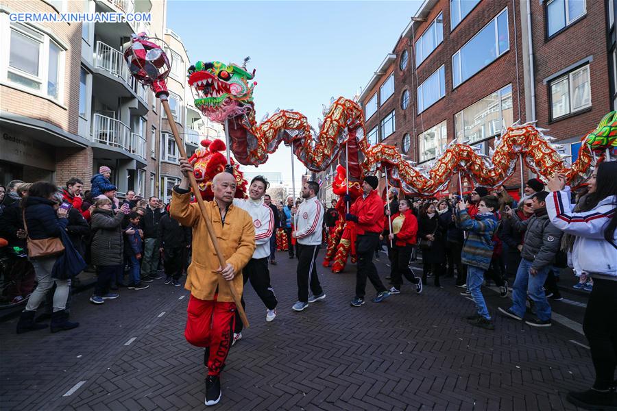 THE NETHERLANDS-THE HAGUE-CHINA-LUNAR NEW YEAR-CELEBRATION
