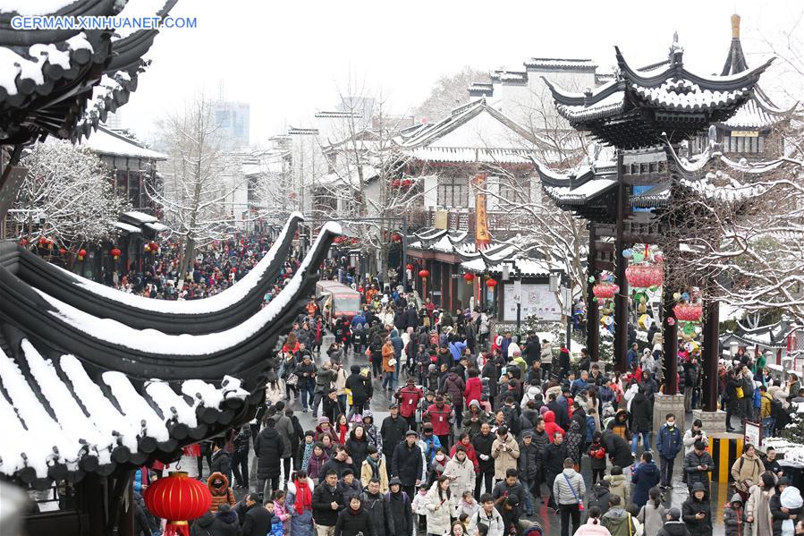 #CHINA-SPRING FESTIVAL TRAVEL-TOURISM REVENUE (CN)