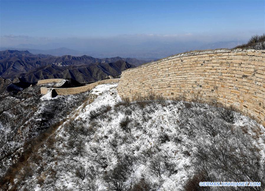 #CHINA-HEBEI-GREAT WALL-SNOW SCENERY (CN)