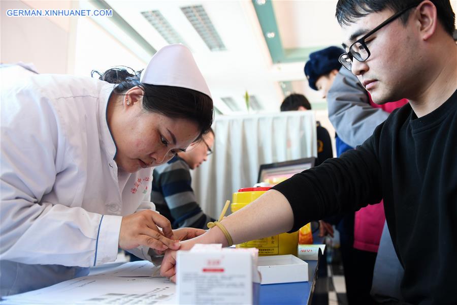 CHINA-INNER MONGOLIA-XILINGOL-MINE ACCIDENT-BLOOD DONATION (CN)