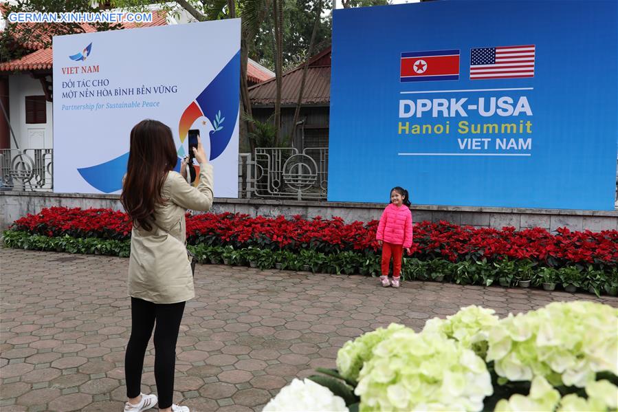 VIETNAM-HANOI-DPRK-U.S.-SUMMIT-INTERNATIONAL MEDIA CENTER