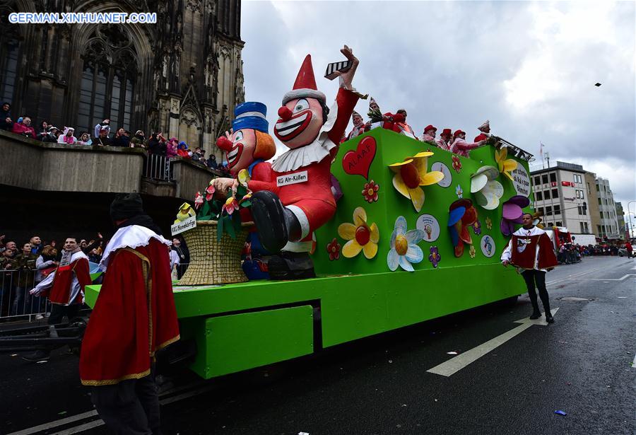 germany-cologne-carnival-rose monday parade