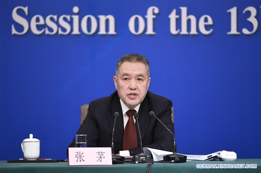 (TWO SESSIONS)CHINA-BEIJING-NPC-PRESS CONFERENCE (CN)