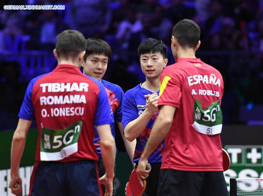 (SP)HUNGARY-BUDAPEST-TABLE TENNIS-WORLD CHAMPIONSHIPS-DAY 7