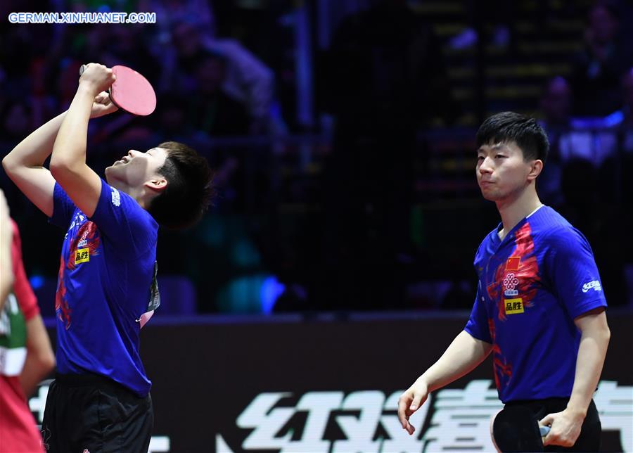 (SP)HUNGARY-BUDAPEST-TABLE TENNIS-WORLD CHAMPIONSHIPS-DAY 7