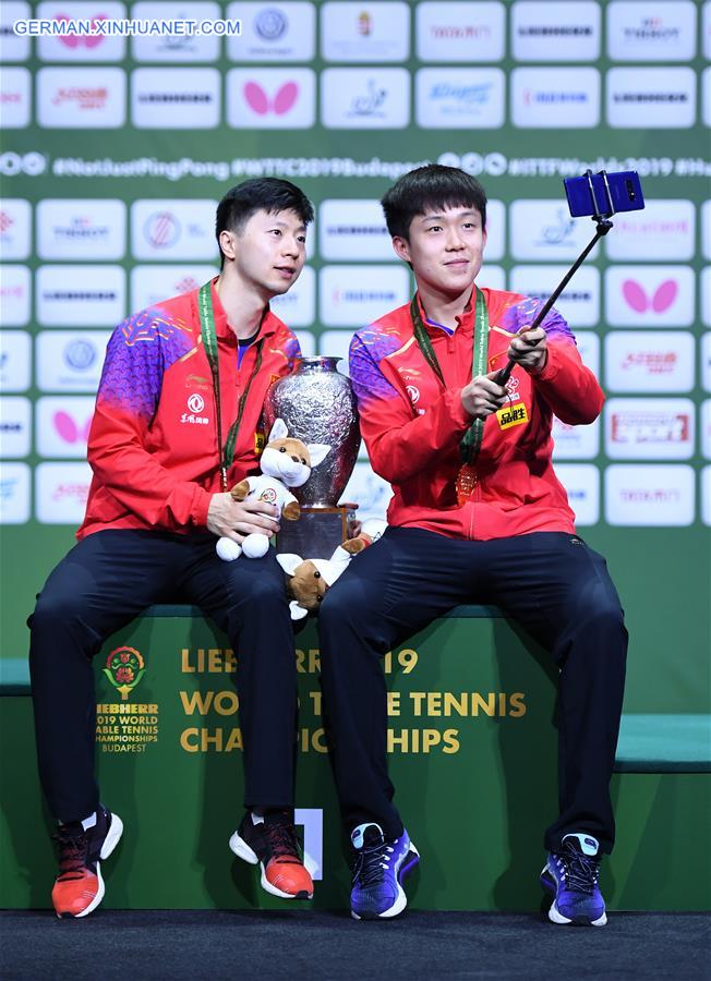 (SP)HUNGARY-BUDAPEST-TABLE TENNIS-WORLD CHAMPIONSHIPS-DAY 7