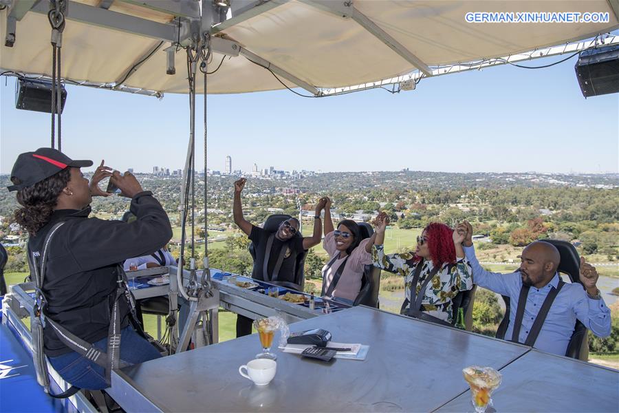 SOUTH AFRICA-JOHANNESBURG-SKY RESTAURANT