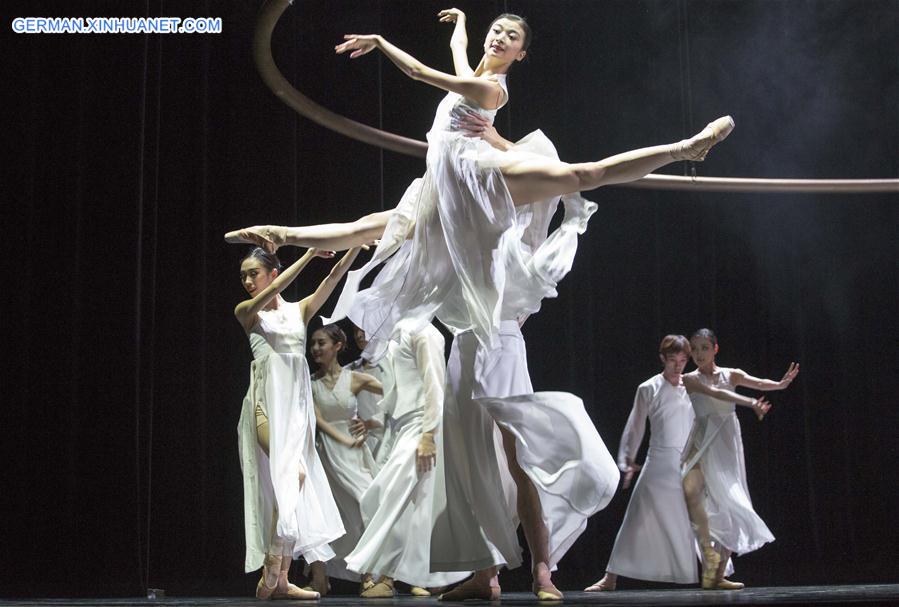 LATVIA-RIGA-CHINA-BALLET-PERFORMANCE-TANG YIN