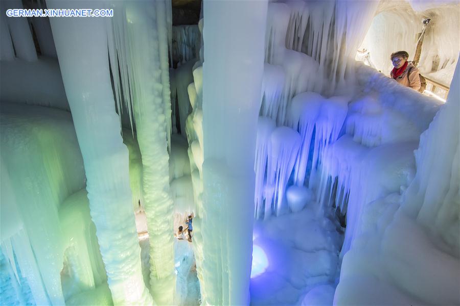 #CHINA-SHANXI-ICE CAVE-TOURISM (CN)