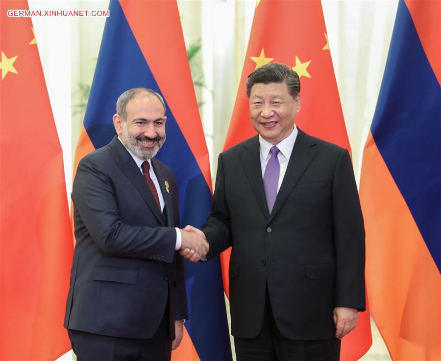 CHINA-BEIJING-XI JINPING-ARMENIAN PM-MEETING (CN)