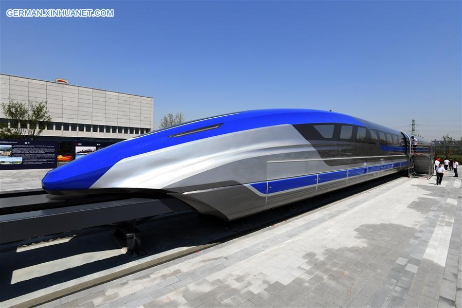 CHINA-SHANDONG-600 KPH MAGLEV TRAIN-PROTOTYPE (CN)