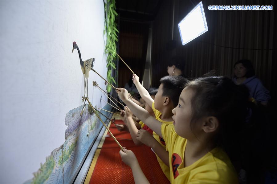 #CHINA-SHANXI-CHILDREN'S DAY-SHADOW PUPPETRY (CN)