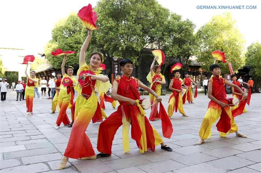 #CHINA-SHANDONG-ZAOZHUANG-INTANGIBLE CULTURAL HERITAGE (CN)