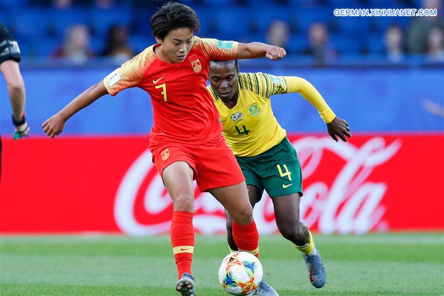 (SP)FRANCE-PARIS-2019 FIFA WOMEN'S WORLD CUP-GROUP B-CHN VS RSA
