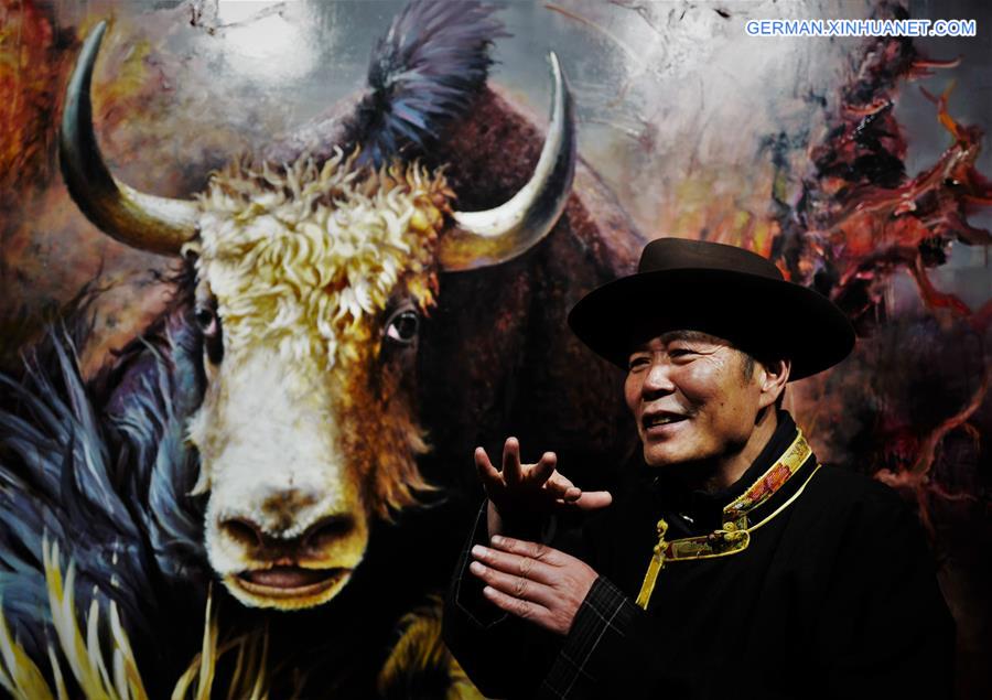 (InTibet) CHINA-TIBET-YAK-MUSEUM CURATOR (CN)