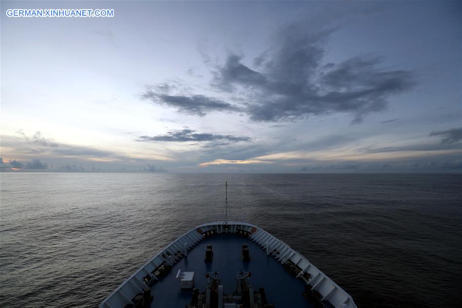 PACIFIC OCEAN-CHINA-SPACECRAFT TRACKING SHIP-YUANWANG 3-EQUATOR