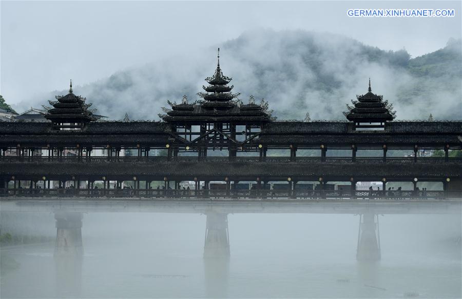 #CHINA-HUBEI-ENSHI-TRADITIONAL BRIDGE (CN)