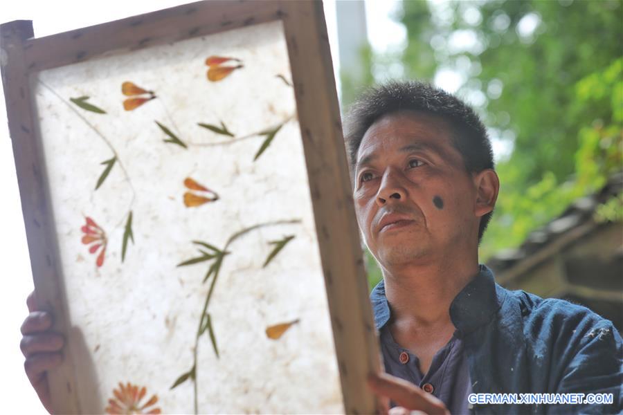 CHINA-GUIZHOU-DANZHAI-TRADITIONAL PAPER MAKING (CN)