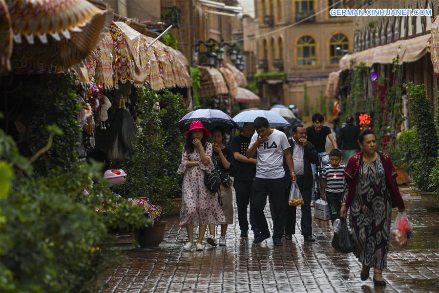 CHINA-XINJIANG-KASHGAR ANCIENT CITY-TOURISM (CN)