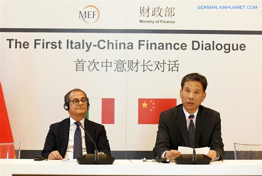 ITALY-MILAN-CHINA-FINANCE DIALOGUE-LIU KUN