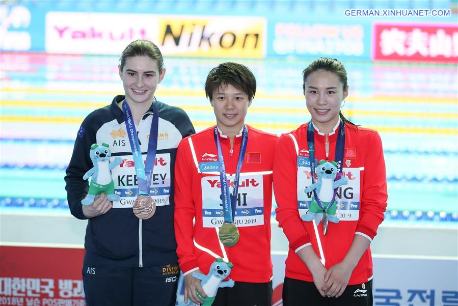 (SP)SOUTH KOREA-GWANGJU-FINA WORLD CHAMPIONSHIPS-DIVING-WOMEN'S 3M SPRINGBOARD FINAL