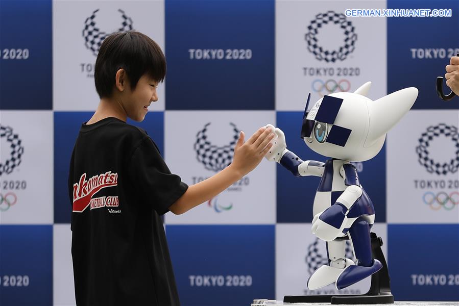 (SP)JAPAN-TOKYO-OLYMPIC-MASCOT ROBOTS