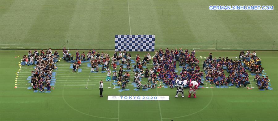 (SP)JAPAN-TOKYO-OLYMPIC-COUNTDOWN