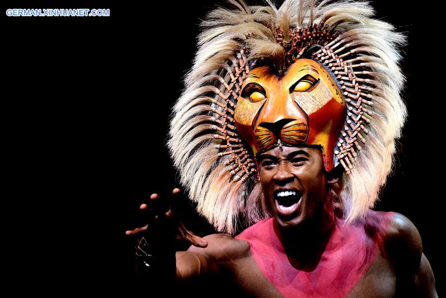 CHINA-TAIPEI-LION KING-MUSICAL (CN)