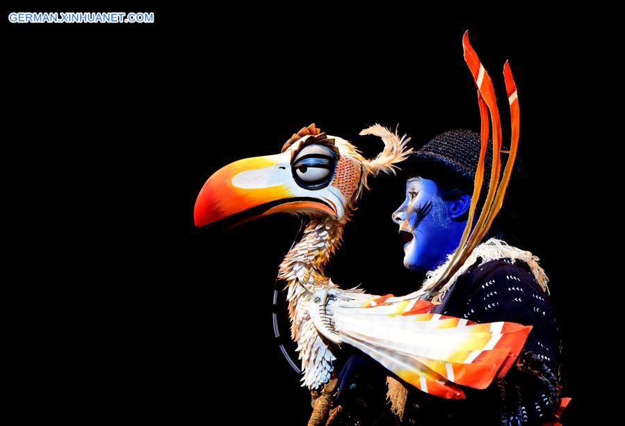 CHINA-TAIPEI-LION KING-MUSICAL (CN)