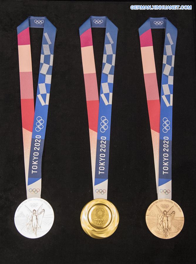 (SP)JAPAN-TOKYO-OLYMPIC MEDALS