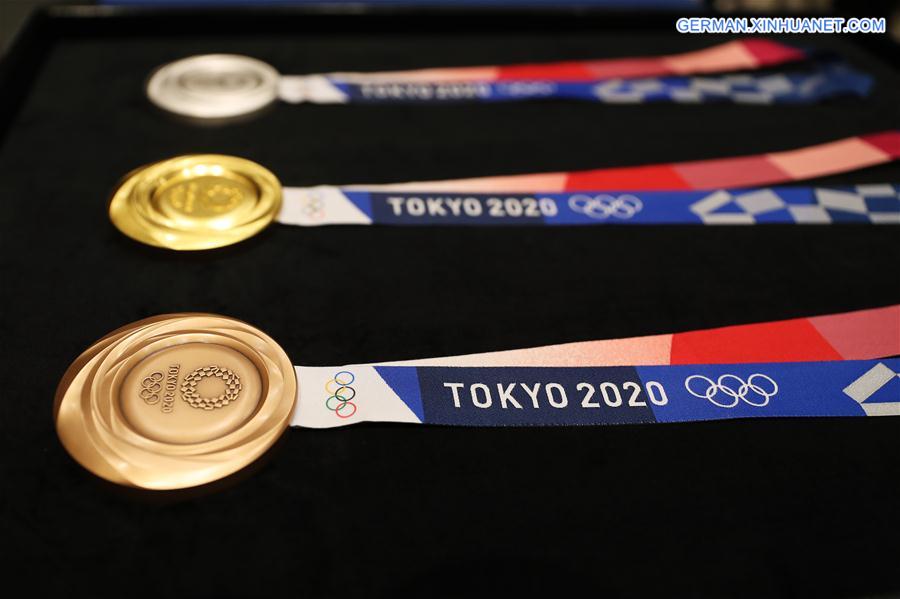 (SP)JAPAN-TOKYO-OLYMPIC MEDALS