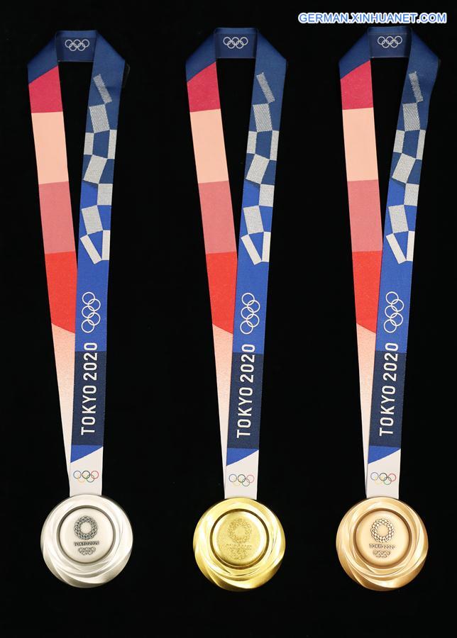(SP)JAPAN-TOKYO-OLYMPIC MEDALS