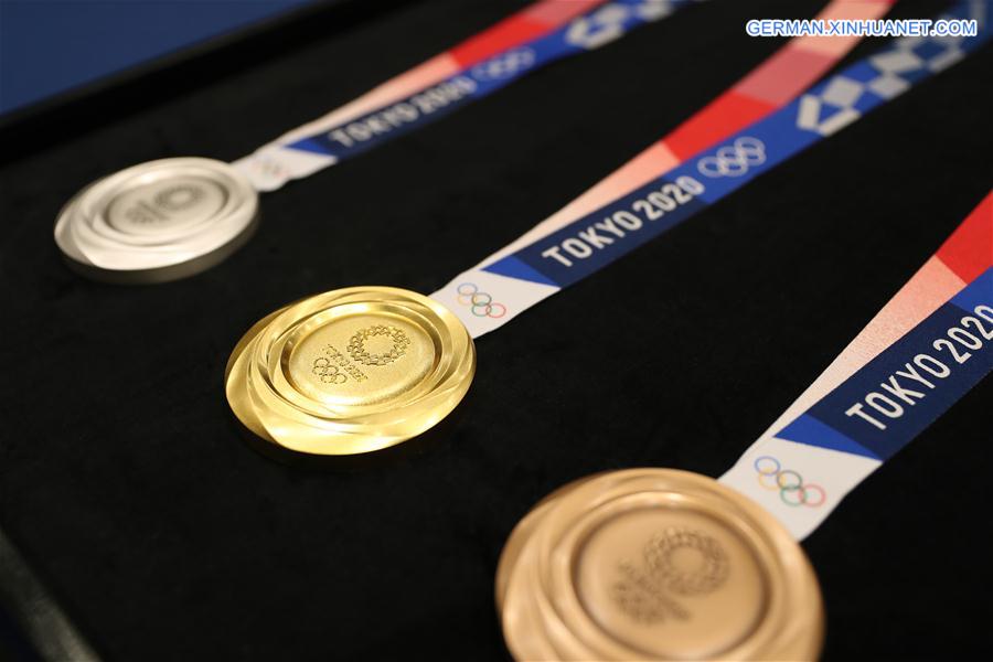 (SP)JAPAN-TOKYO-OLYMPIC MEDALS