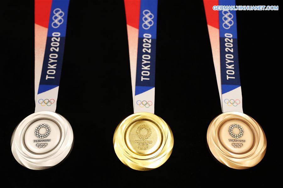 (SP)JAPAN-TOKYO-OLYMPIC MEDALS
