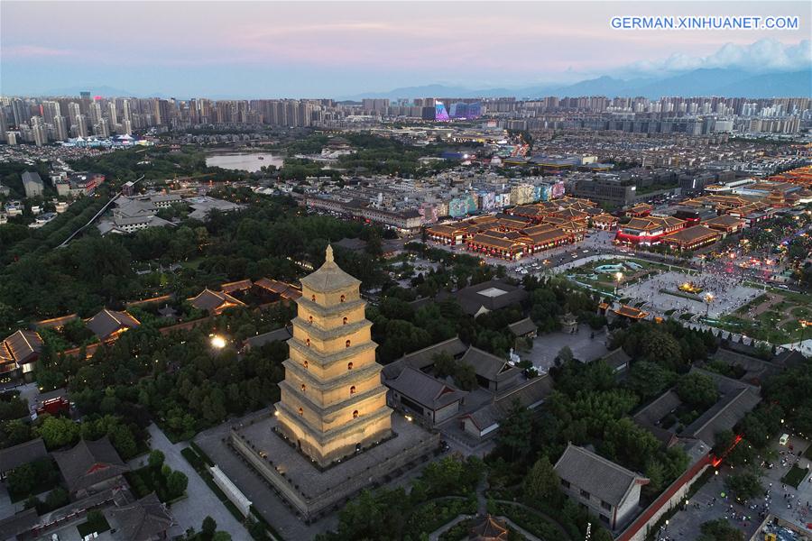 CHINA-SHAANXI-XI'AN-ANCIENT PAGODA (CN)