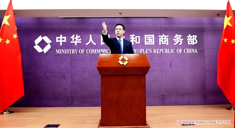 CHINA-BEIJING-MINISTRY OF COMMERCE-PRESS CONFERENCE (CN)
