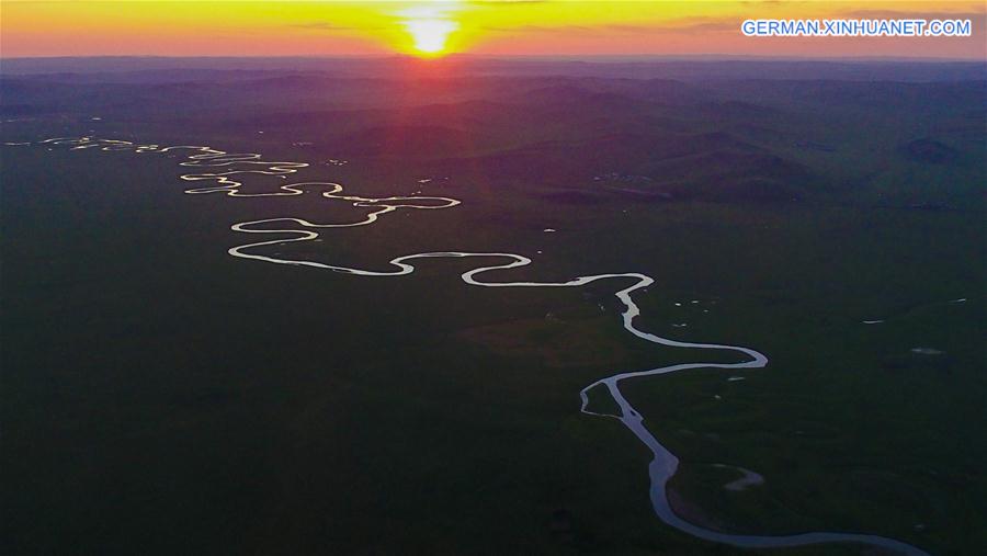 CHINA-HULUN BUIR-RIVER-SCENERY (CN)