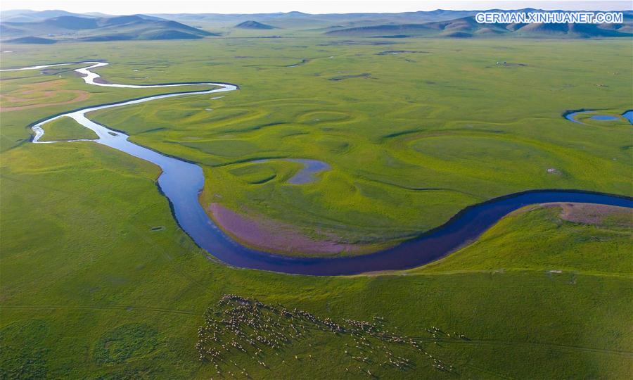 CHINA-HULUN BUIR-RIVER-SCENERY (CN)
