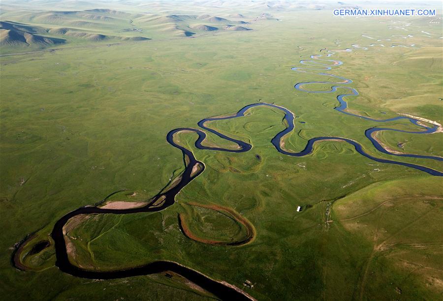 CHINA-HULUN BUIR-RIVER-SCENERY (CN)