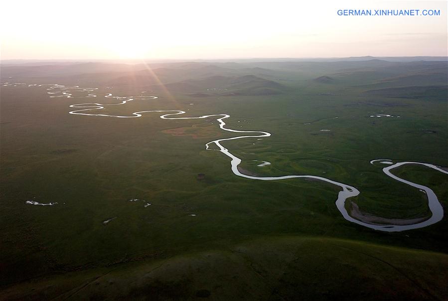 CHINA-HULUN BUIR-RIVER-SCENERY (CN)