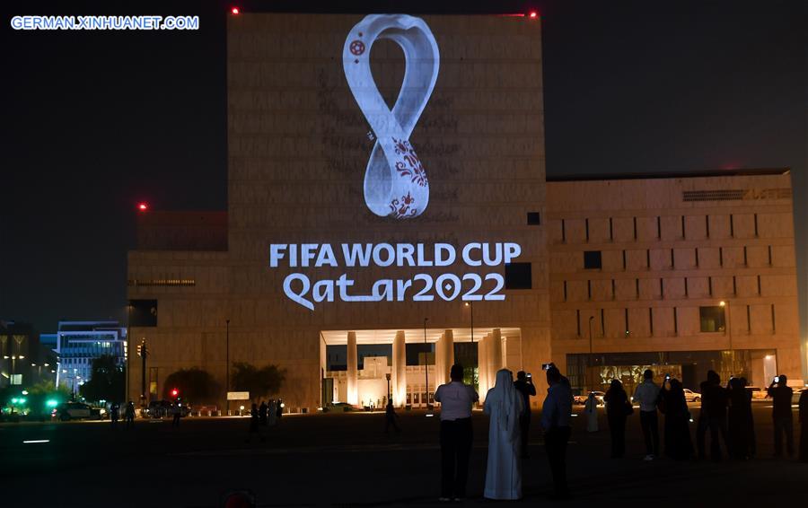 (SP)QATAR-DOHA-QATAR WORLD CUP-LOGO-UNVEILING