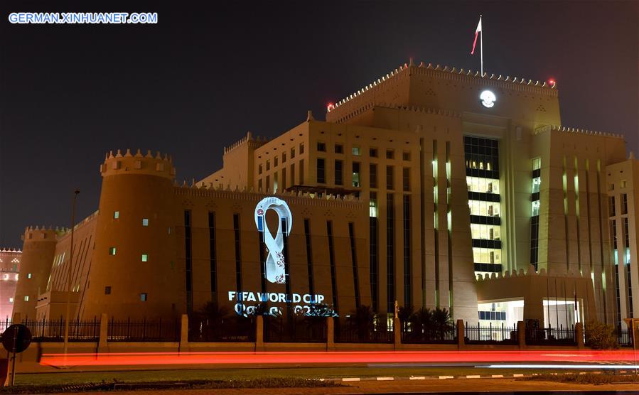 (SP)QATAR-DOHA-QATAR WORLD CUP-LOGO-UNVEILING