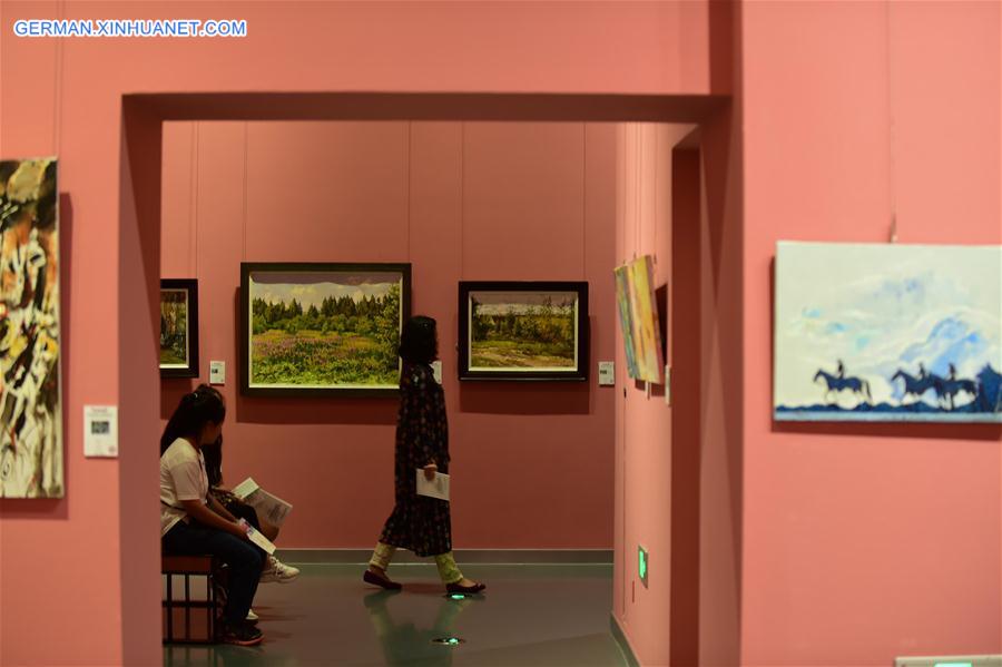 CHINA-INNER MONGOLIA-HOHHOT-OIL PAINTING EXHIBITION (CN)