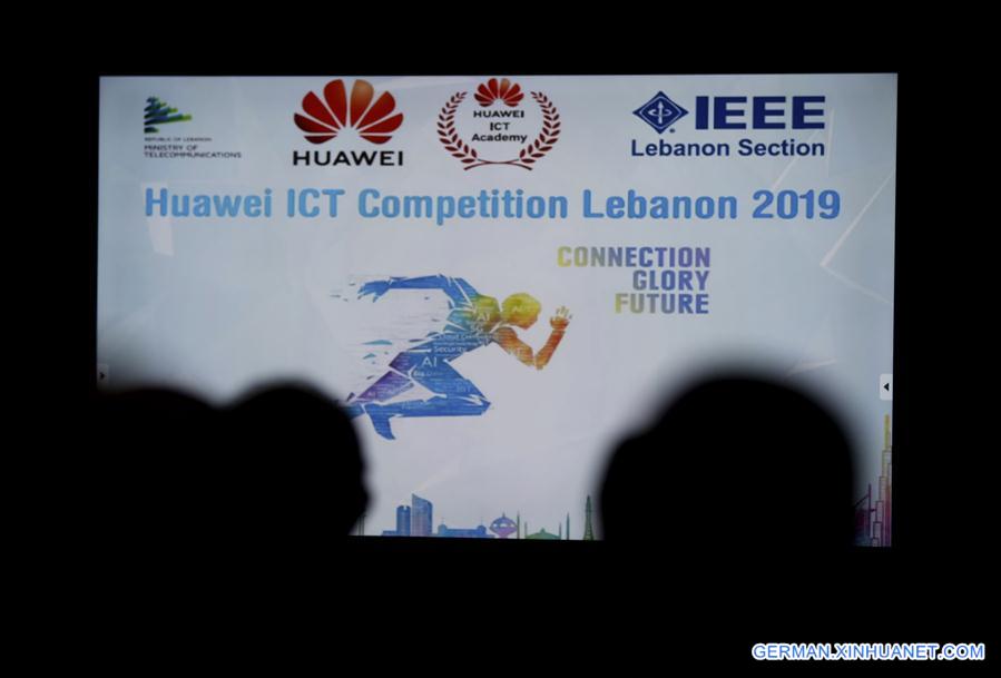 LEBANON-BEIRUT-CHINA-HUAWEI-ICT COMPETITION
