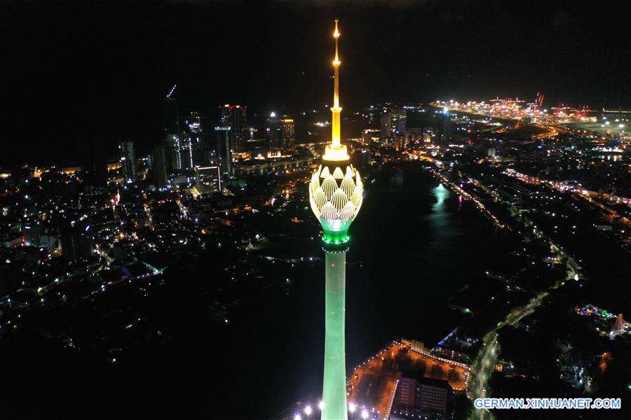 SRI LANKA-COLOMBO-LOTUS TOWER
