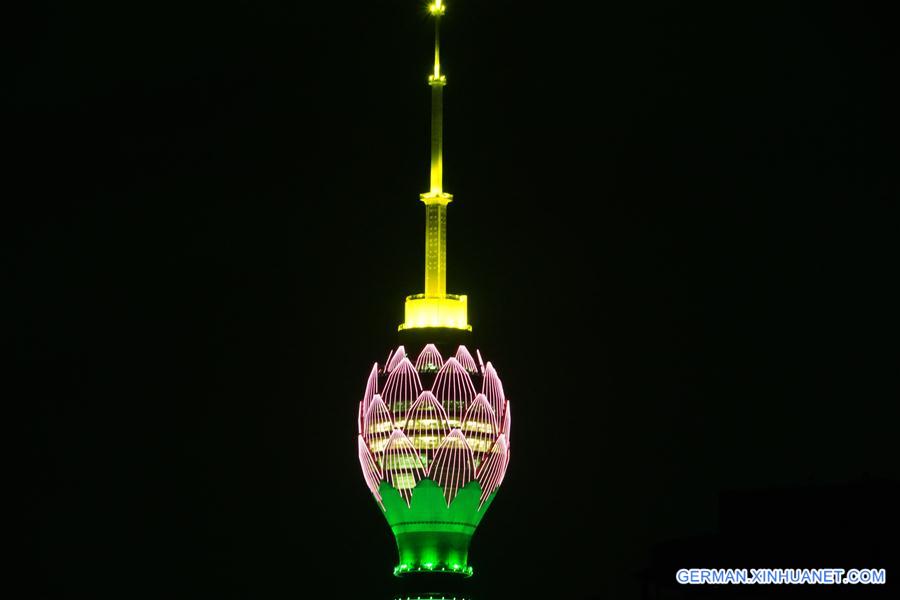 SRI LANKA-COLOMBO-LOTUS TOWER